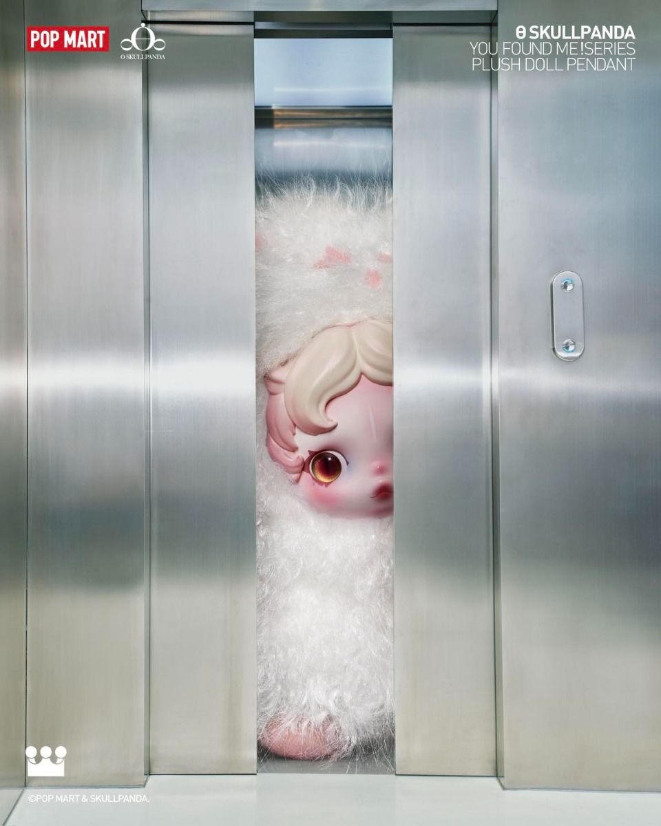 POP MART SKULLPANDA You Found Me! Series Plush Doll Pendant-Single Box (Random)-Pop Mart-Ace Cards & Collectibles