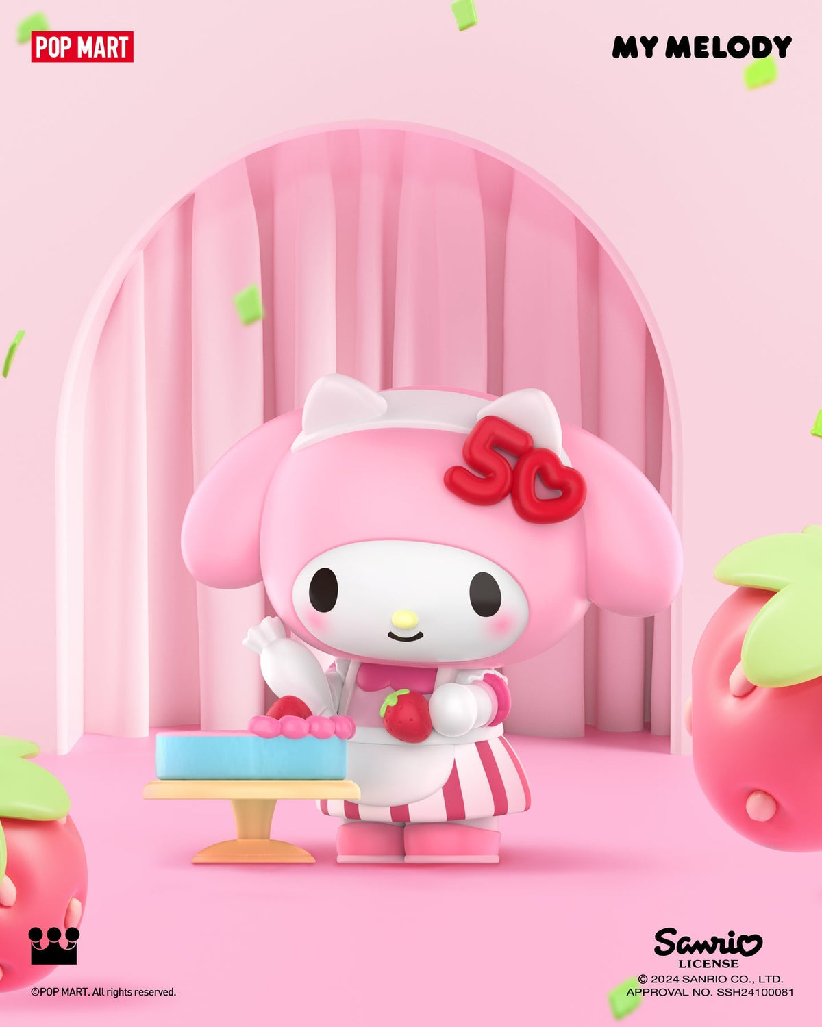 POP MART Sanrio Characters Hello Kitty 50th Anniversary Series-Single Box (Random)-Pop Mart-Ace Cards &amp; Collectibles