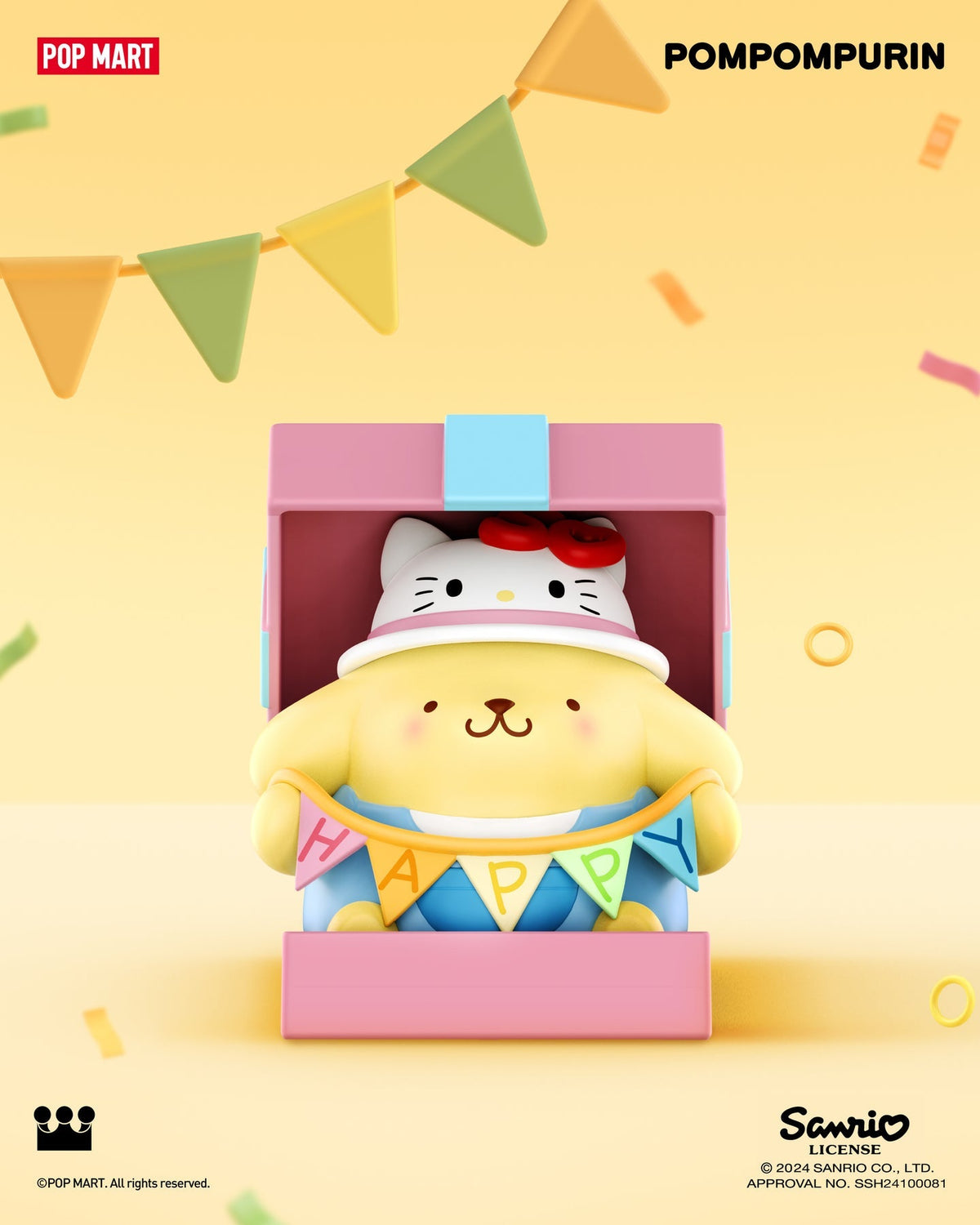 POP MART Sanrio Characters Hello Kitty 50th Anniversary Series-Single Box (Random)-Pop Mart-Ace Cards &amp; Collectibles