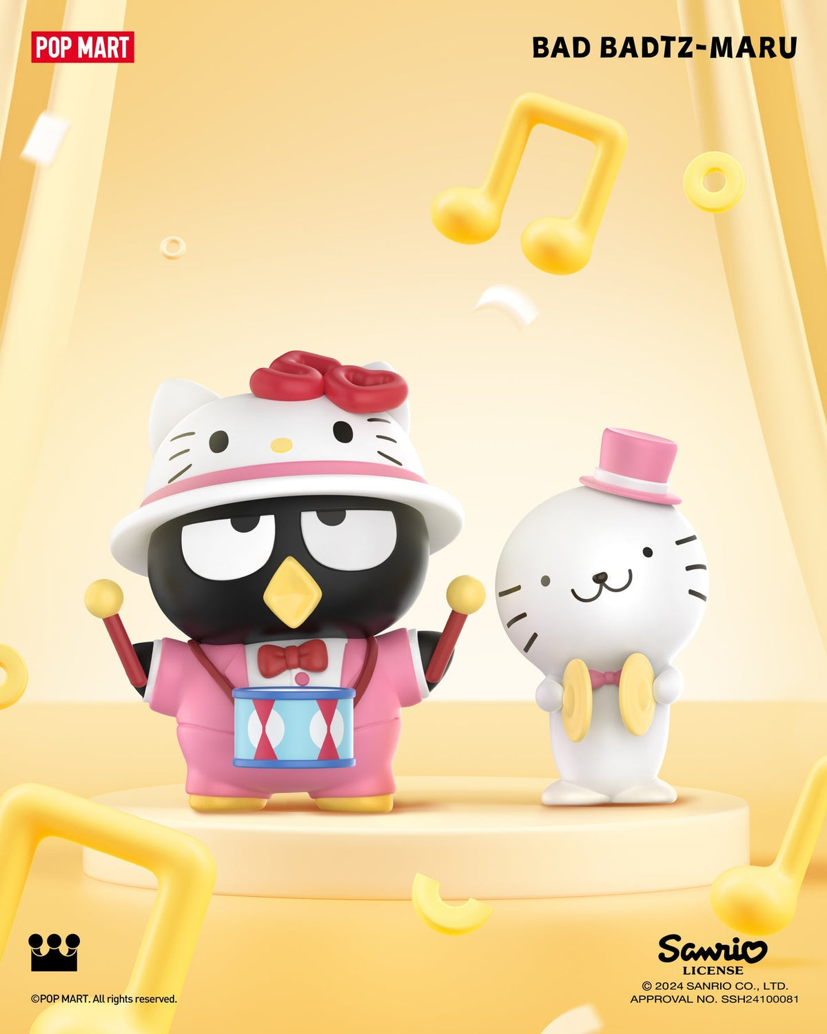 POP MART Sanrio Characters Hello Kitty 50th Anniversary Series-Single Box (Random)-Pop Mart-Ace Cards &amp; Collectibles