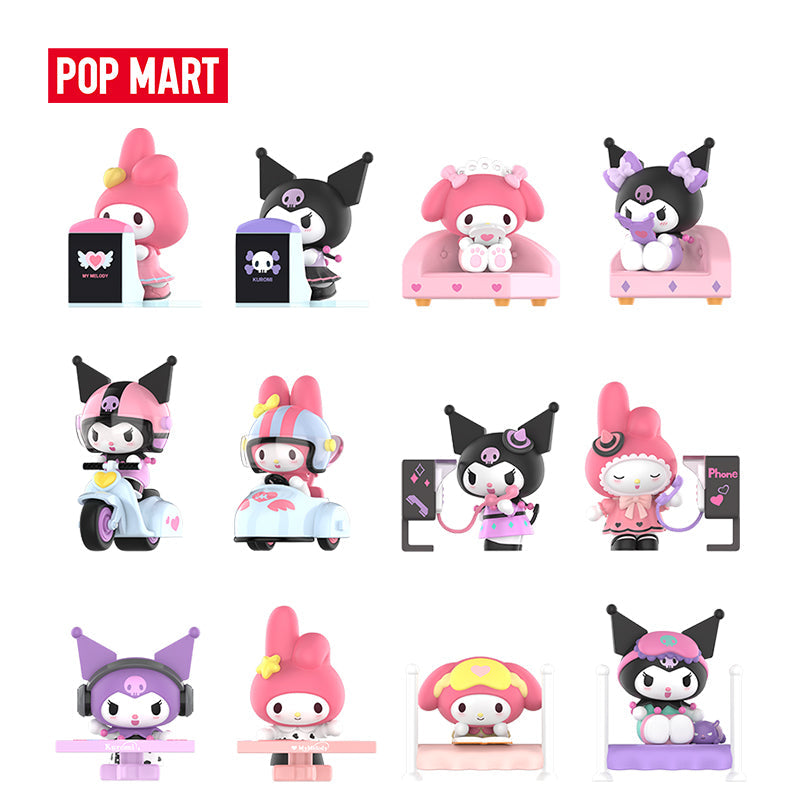 POP MART Sanrio Characters Sweet Besties Series-Single Box (Random)-Pop Mart-Ace Cards &amp; Collectibles