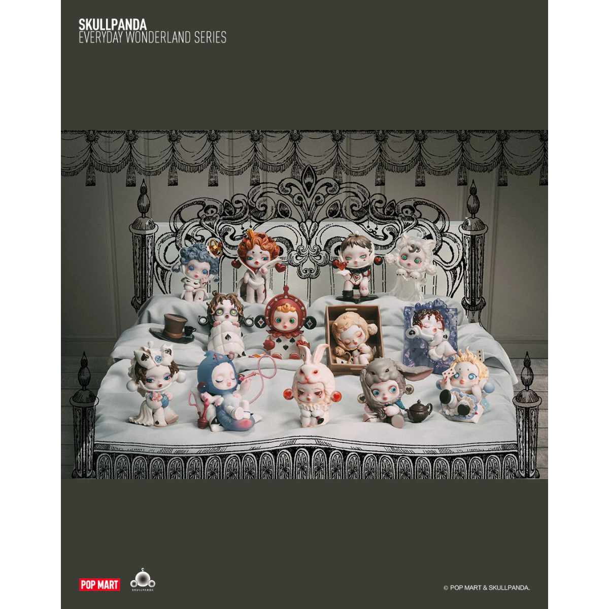 POP MART Skull Panda Everyday Wonderland Series-Single Box (Random)-Pop Mart-Ace Cards & Collectibles