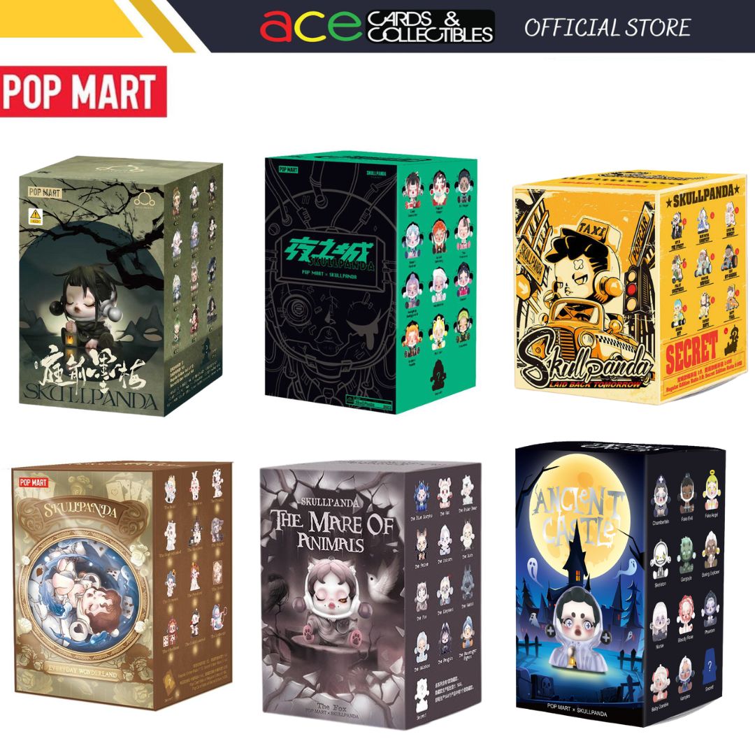 POP MART Skull Panda Single Boxes-Ink Plum Blossom-Pop Mart-Ace Cards &amp; Collectibles