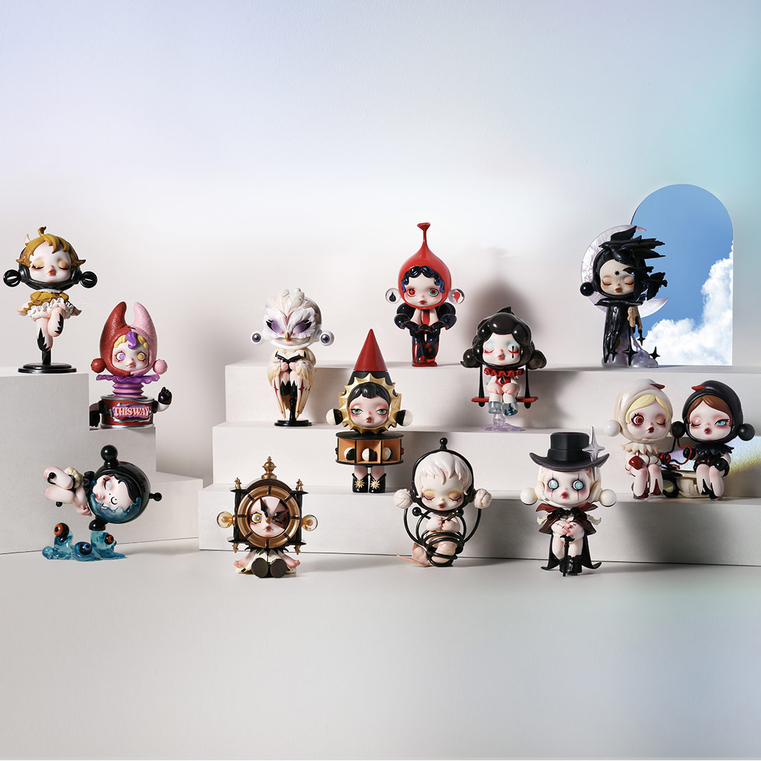 POP MART Skullpanda Image of Reality Series-Display Box (12pcs)-Pop Mart-Ace Cards & Collectibles