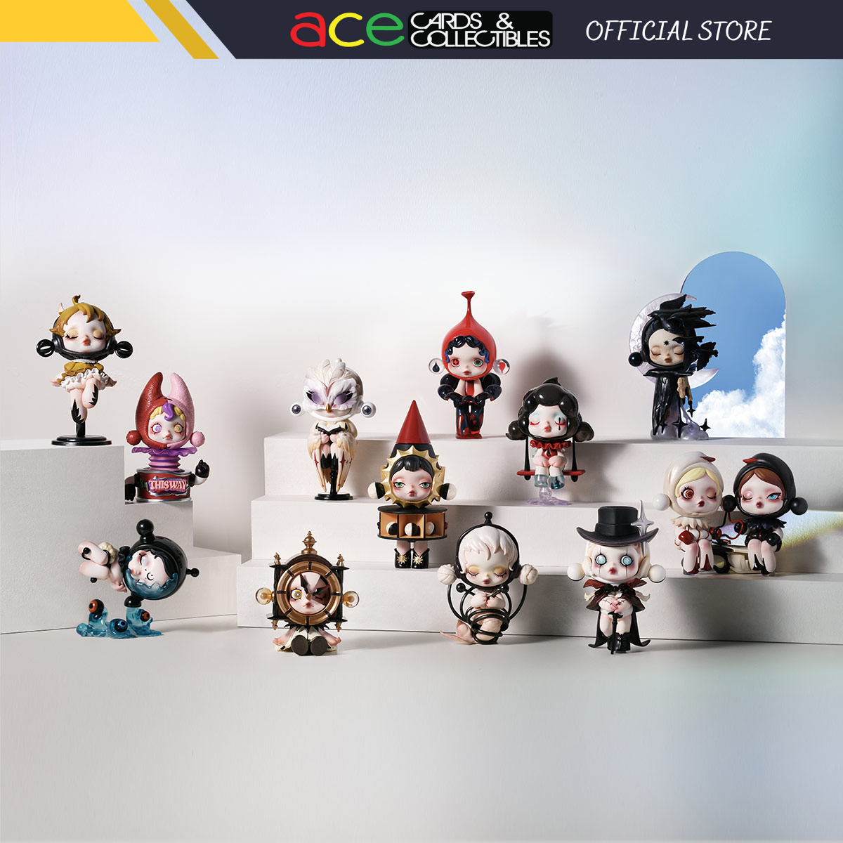 POP MART Skullpanda Image of Reality Series-Display Box (12pcs)-Pop Mart-Ace Cards & Collectibles