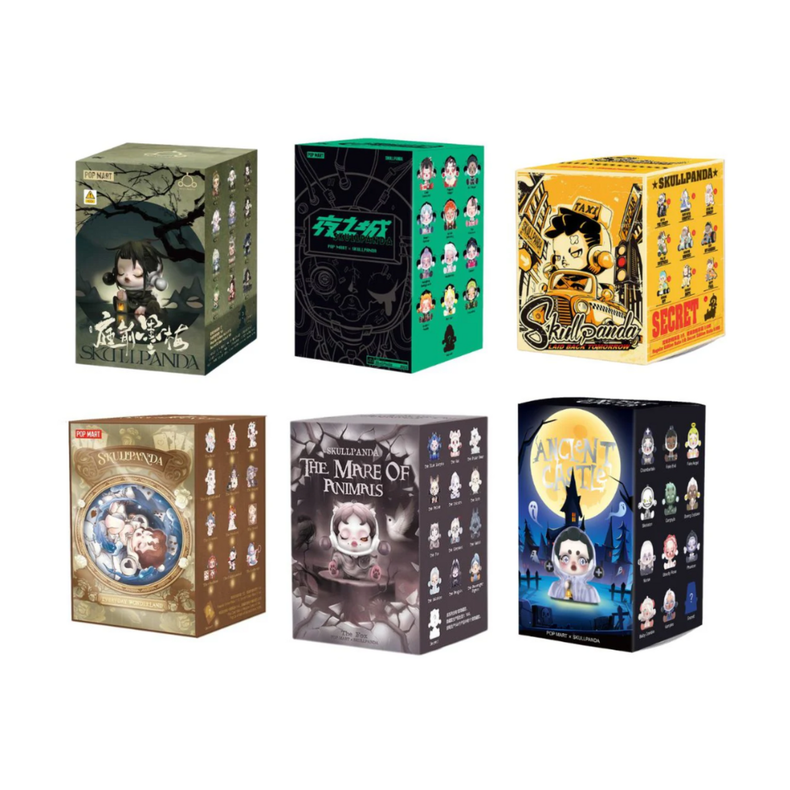 POP MART Skullpanda Single Boxes-Ink Plum Blossom-Pop Mart-Ace Cards & Collectibles