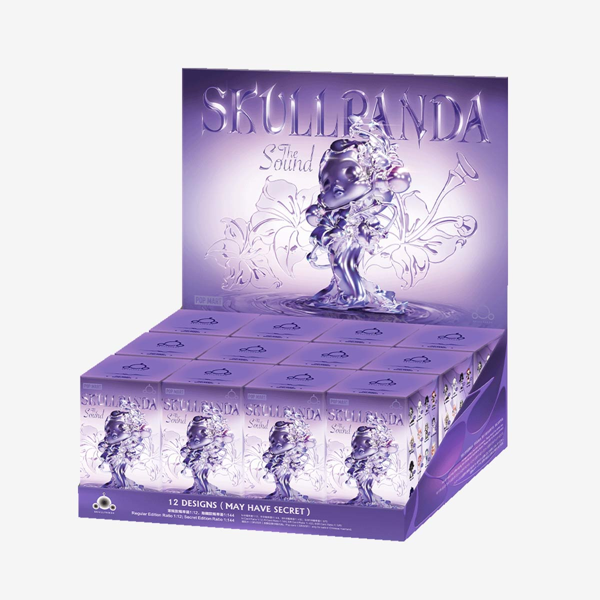 POP MART Skullpanda The Sound Series-Whole Box (12pcs)-Pop Mart-Ace Cards &amp; Collectibles