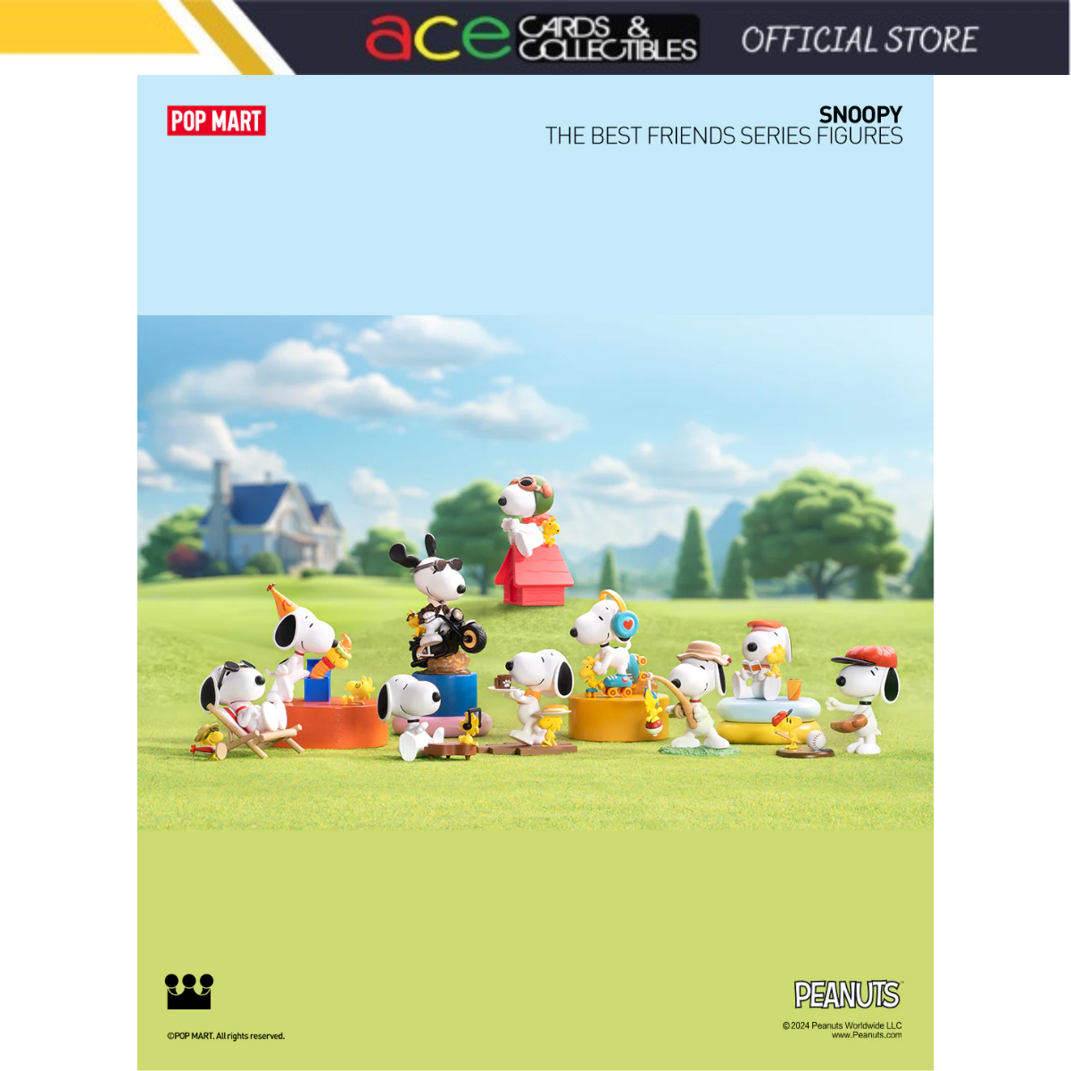 POP MART Snoopy The Best Friends Series-Single Box (Random)-Pop Mart-Ace Cards & Collectibles