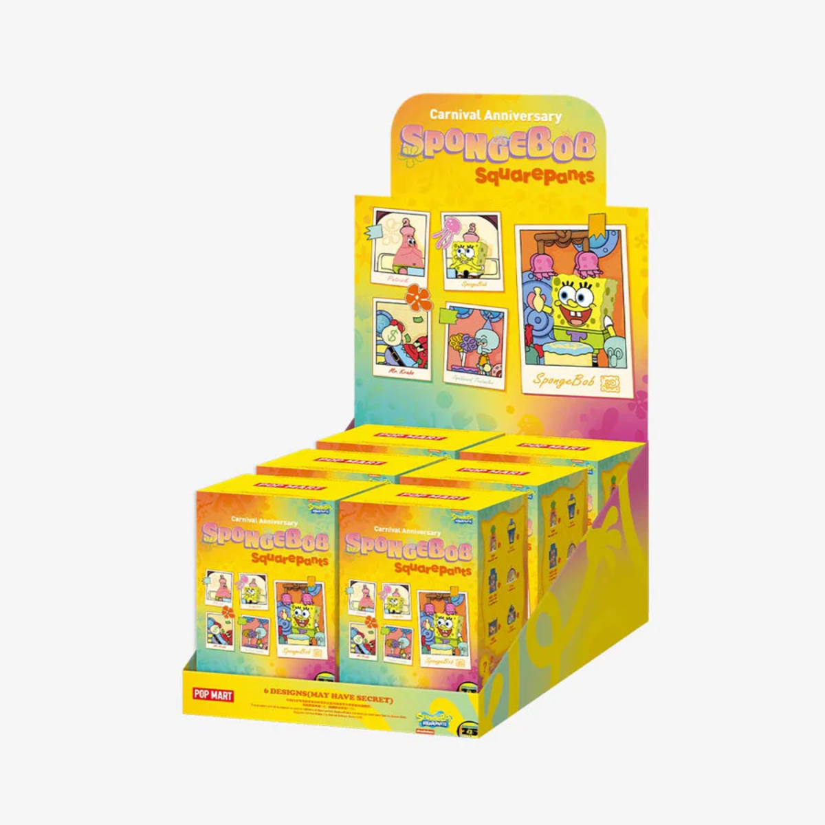 POP MART SpongeBob SquarePants Carnival Anniversary Series Scene Sets-Single Box (Random)-Pop Mart-Ace Cards & Collectibles