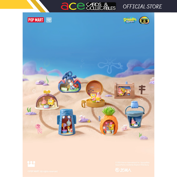 POP MART SpongeBob SquarePants Carnival Anniversary - Figura Collezionabile Sorpresa (1 Pezzo)