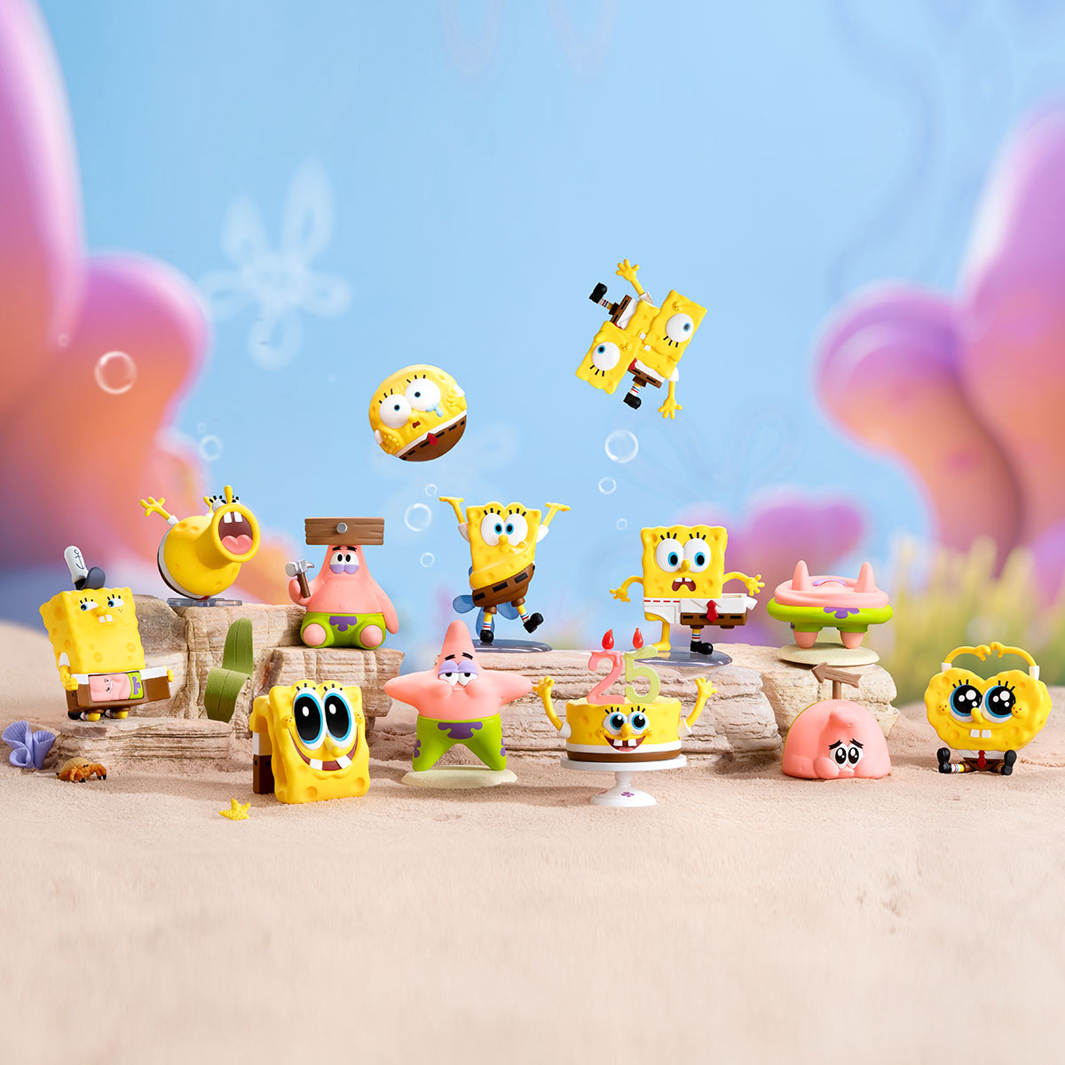 POP MART SpongeBob SquarePants Daily Quirks Series-Single Box (Random)-Pop Mart-Ace Cards & Collectibles