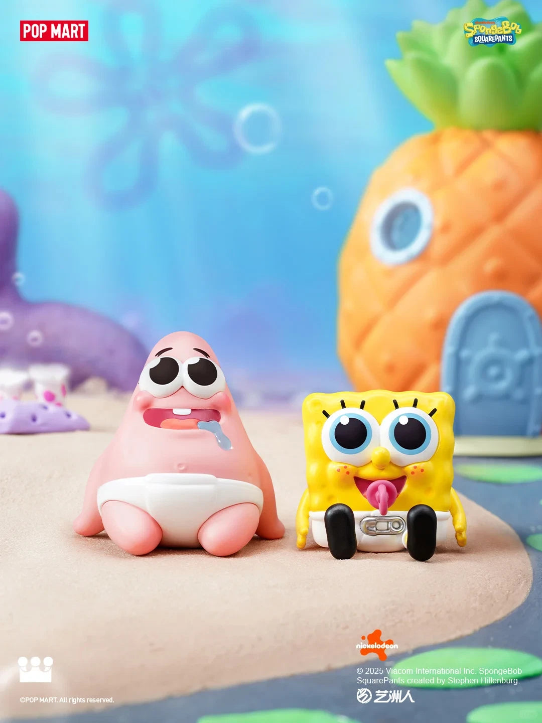 POP MART Spongebob Best Friends Series Figures-Single Box (Random)-Pop Mart-Ace Cards & Collectibles