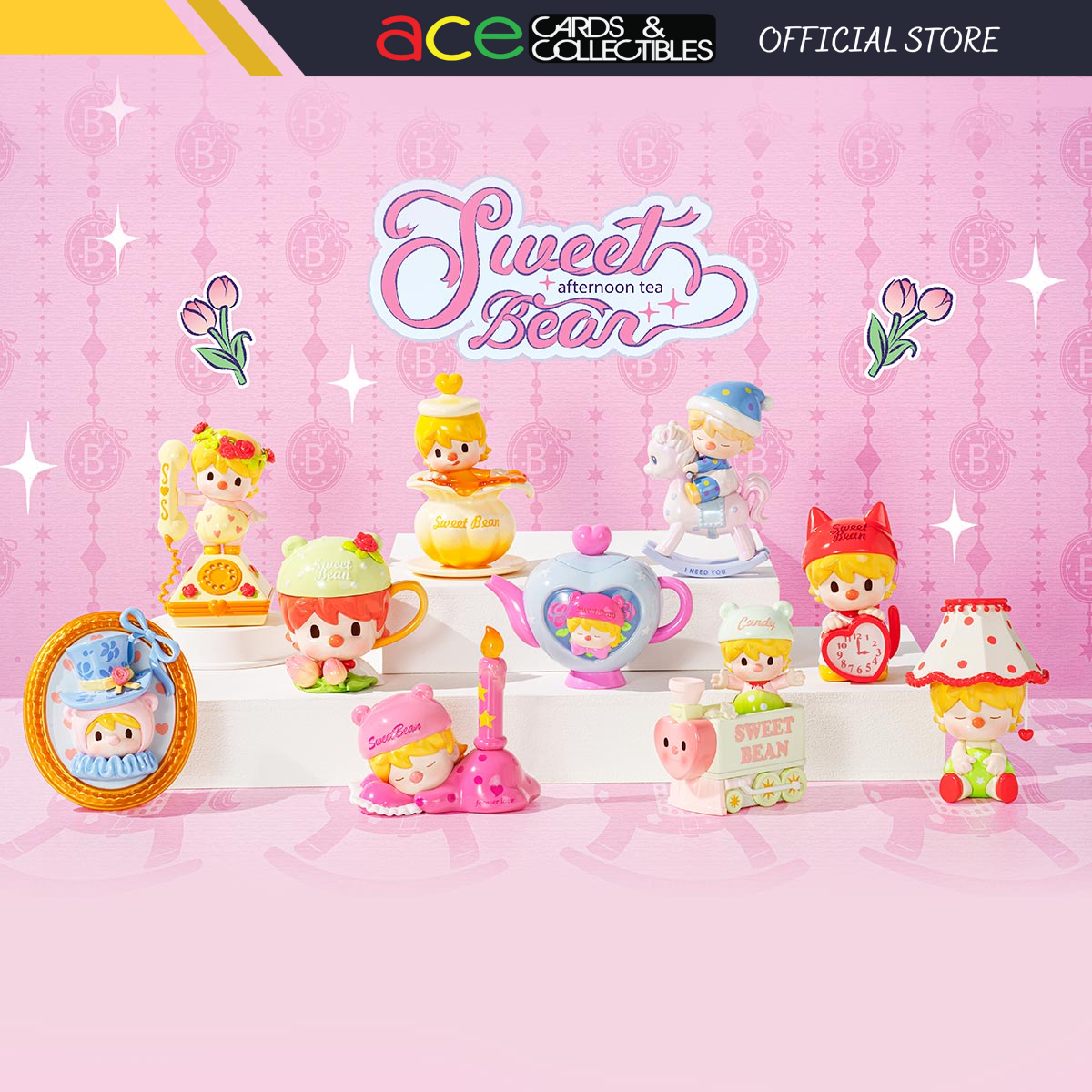 POP MART Sweet Bean Afternoon Tea Series-Single Box (Random)-Pop Mart-Ace Cards & Collectibles