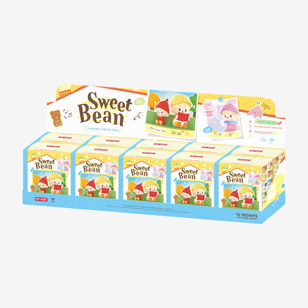 POP MART Sweet Bean Celebrate Ordinary Days Series-Single Box (Random)-Pop Mart-Ace Cards & Collectibles