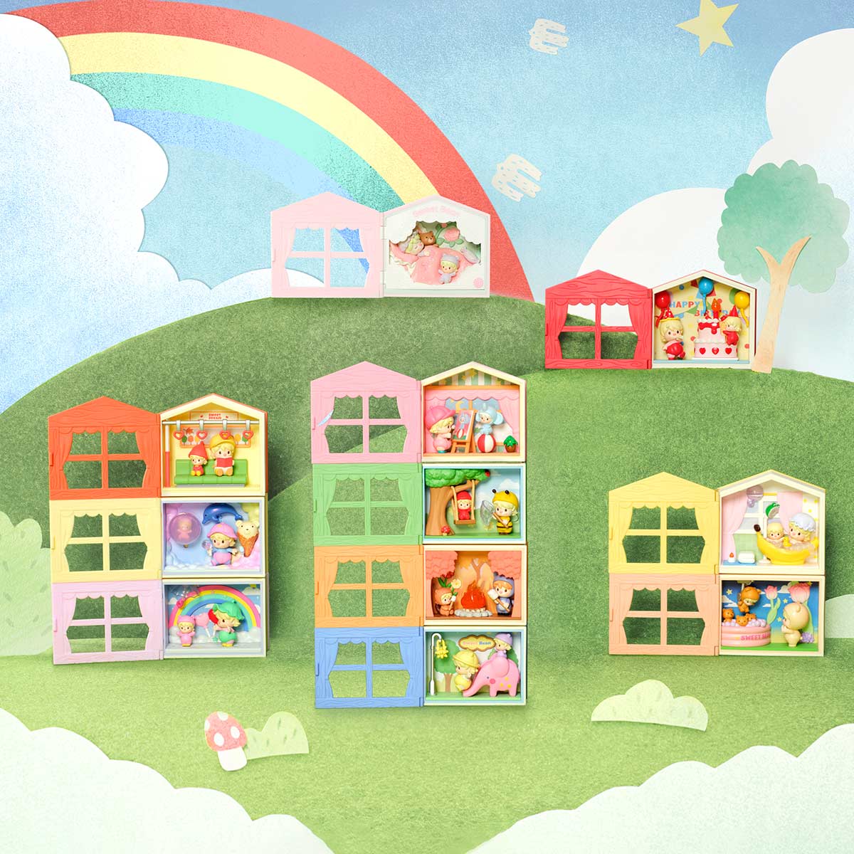 POP MART Sweet Bean Celebrate Ordinary Days Series-Single Box (Random)-Pop Mart-Ace Cards & Collectibles