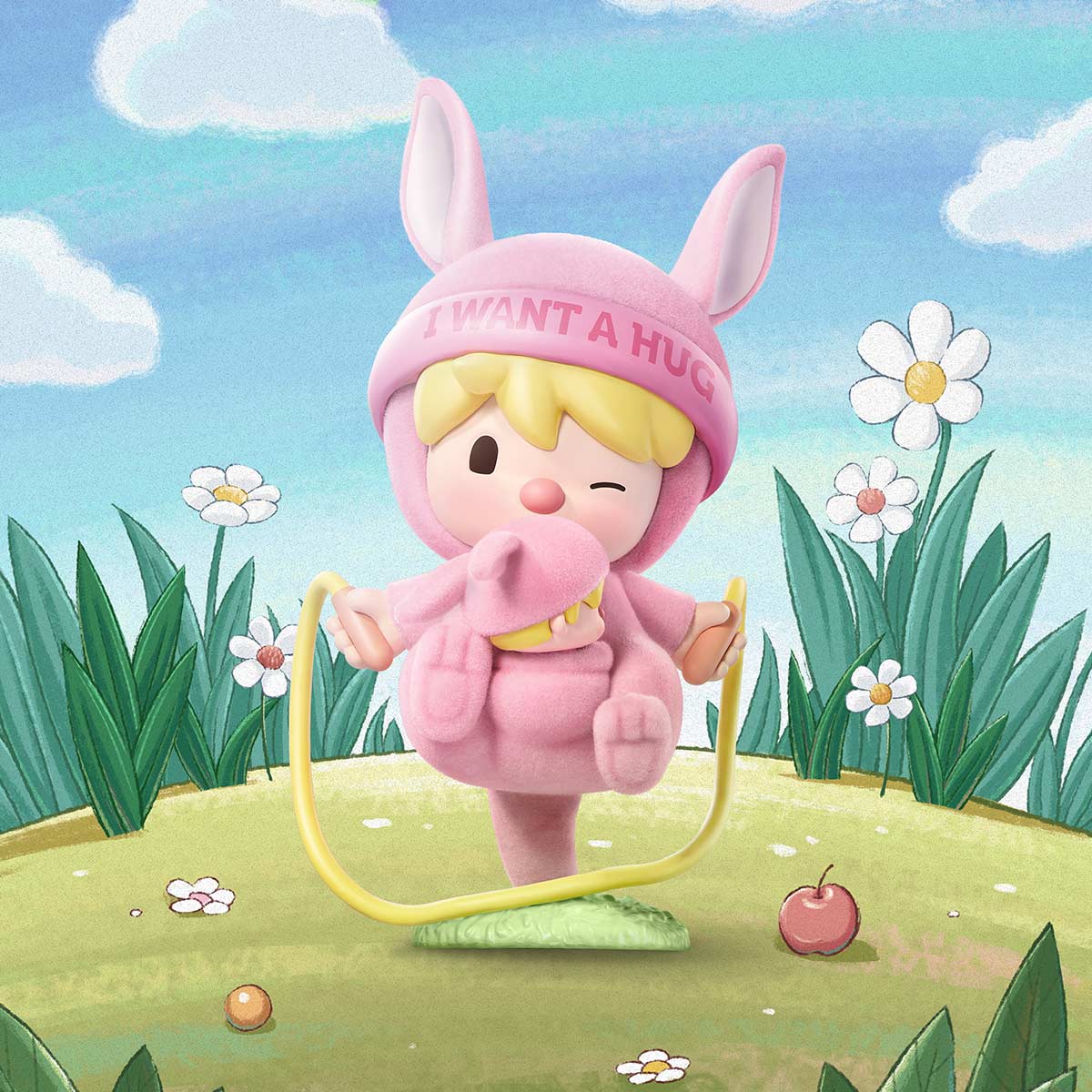 POP MART Sweet Bean I Want A Hug Series-Single Box (Random)-Pop Mart-Ace Cards & Collectibles