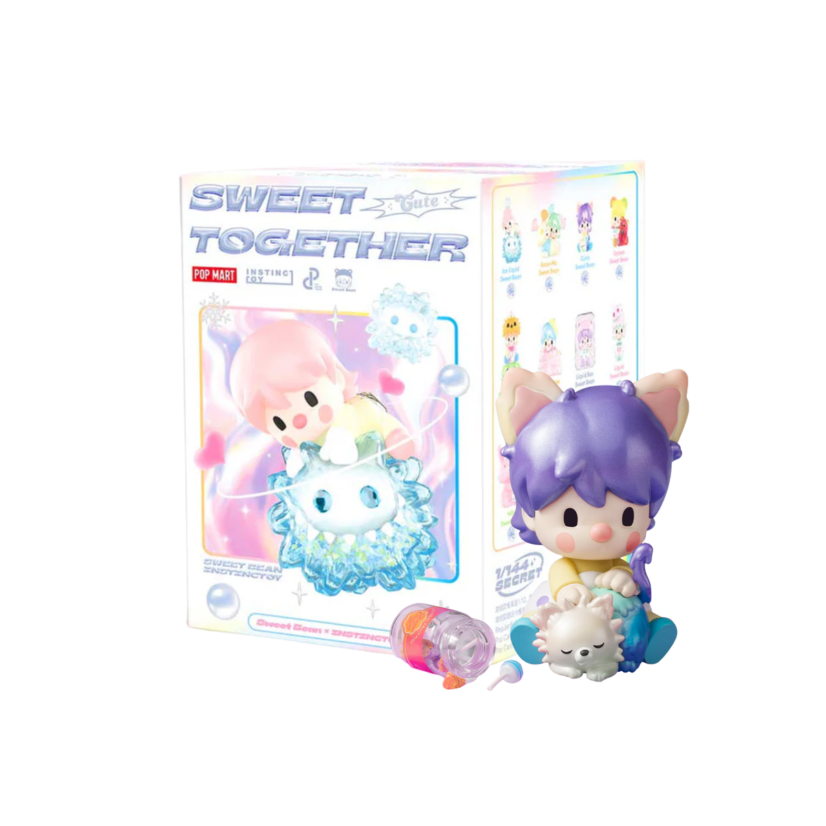 POP MART Sweet Bean x Instinctoy Sweet Together Series-Single Box (Random)-Pop Mart-Ace Cards & Collectibles
