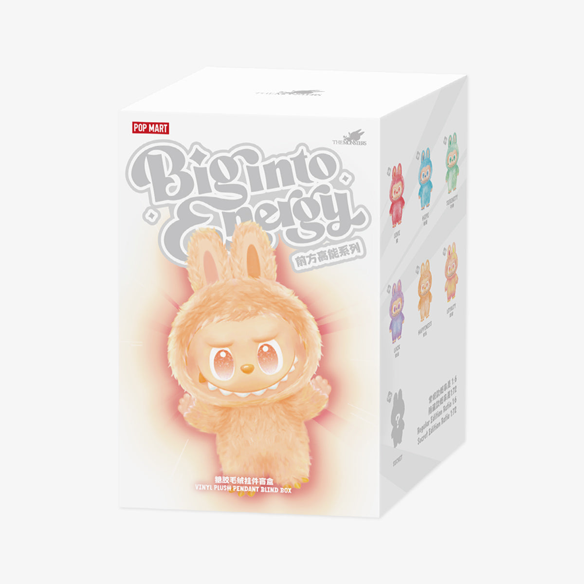 POP MART THE MONSTERS Big Into Energy Vinyl Plush Pendant Series-Single Box (Random)-Pop Mart-Ace Cards &amp; Collectibles