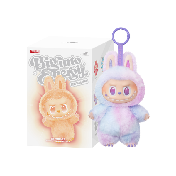 POP MART THE MONSTERS Big Into Energy Vinyl Plush Pendant Series-Single Box (Random)-Pop Mart-Ace Cards & Collectibles