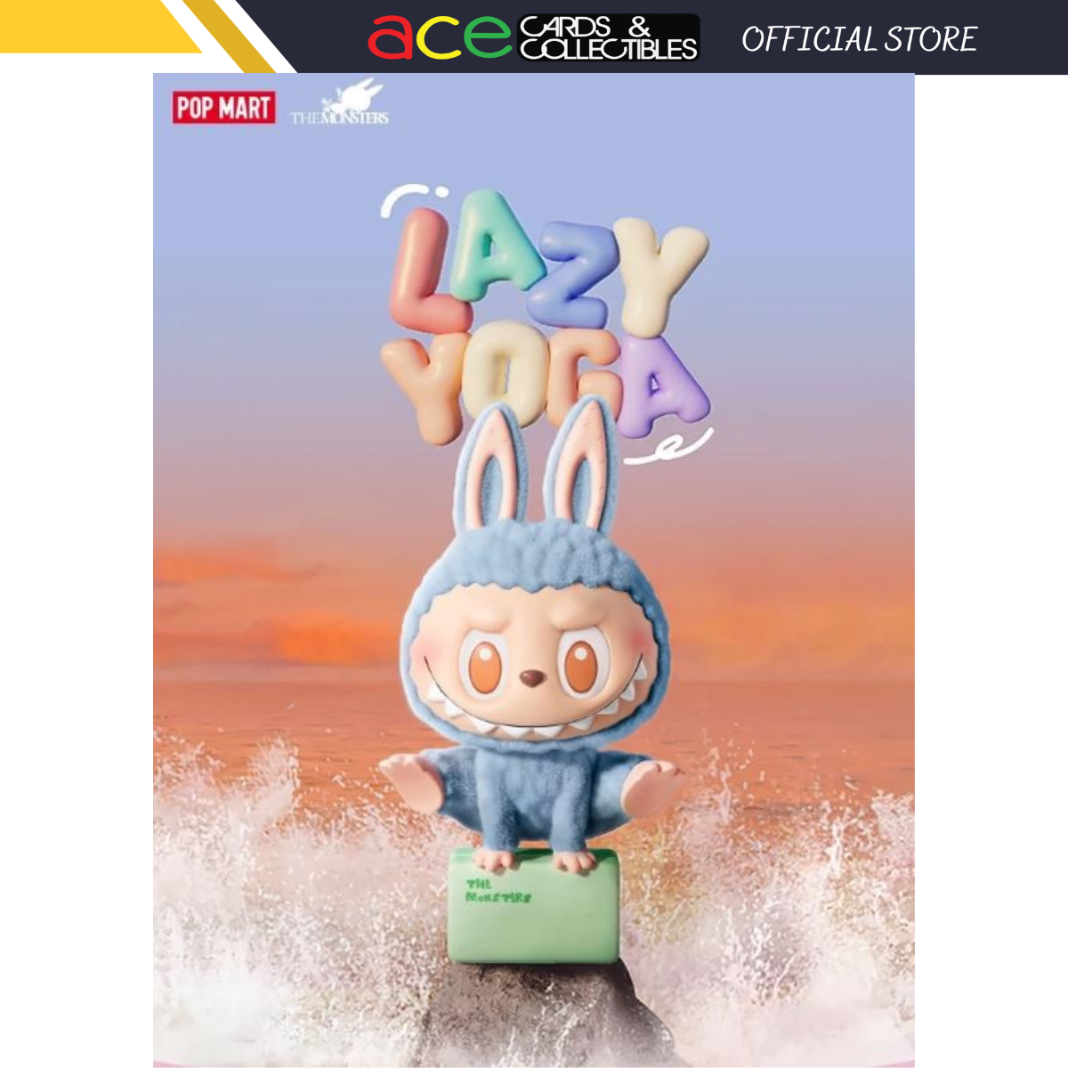 POP MART THE MONSTERS Lazy Yoga Series Figures-Single Box (Random)-Pop Mart-Ace Cards &amp; Collectibles