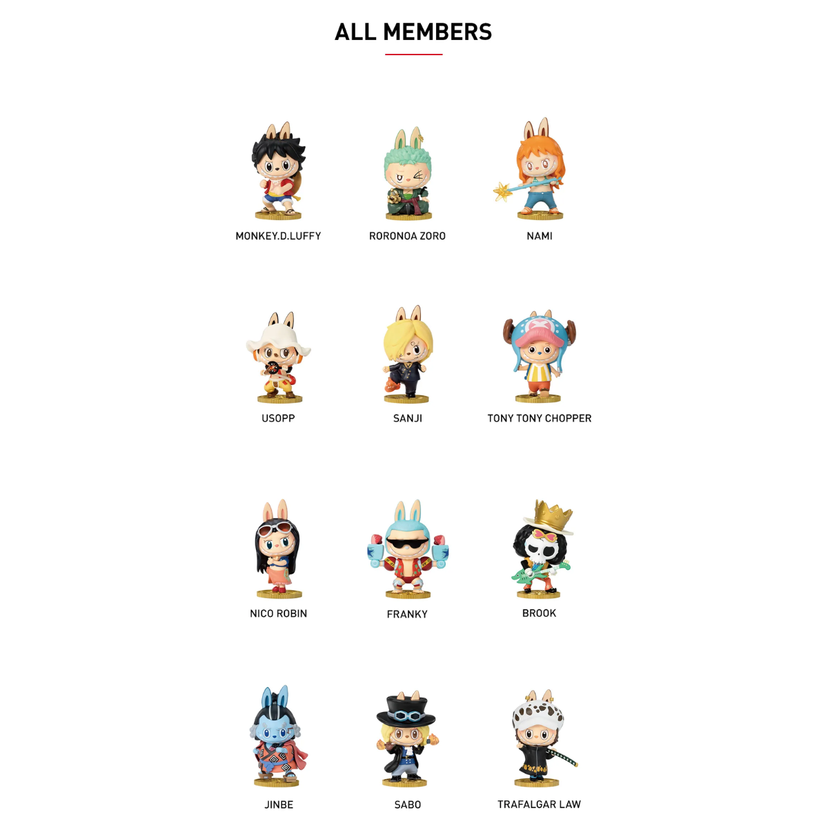 POP MART THE MONSTERS x One Piece Series-Single Box (Random)-Pop Mart-Ace Cards & Collectibles