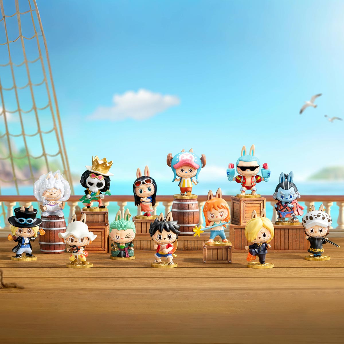 POP MART THE MONSTERS x One Piece Series-Single Box (Random)-Pop Mart-Ace Cards & Collectibles