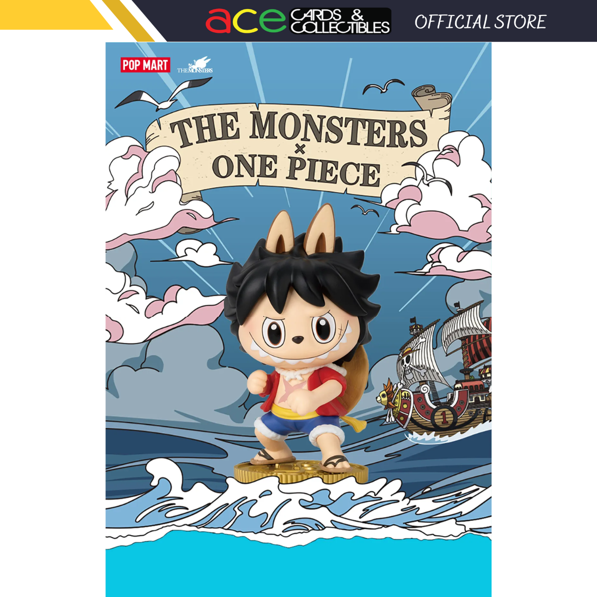 POP MART THE MONSTERS x One Piece Series-Single Box (Random)-Pop Mart-Ace Cards & Collectibles
