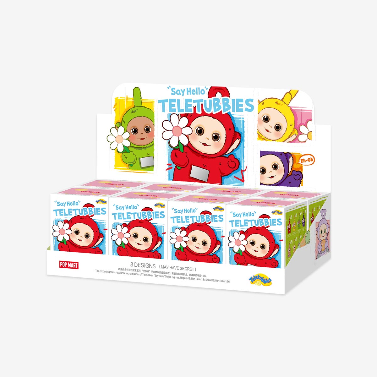 POP MART Teletubbies "Say Hello" Series-Whole Box (8pcs)-Pop Mart-Ace Cards & Collectibles