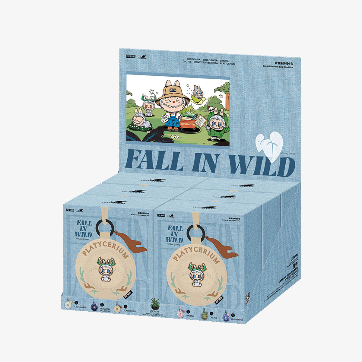 POP MART The Monster Fall In Wild Series Bucket Hat Mini Bag-Single Box (Random)-Pop Mart-Ace Cards & Collectibles