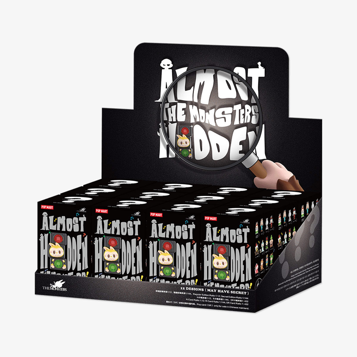 POP MART The Monsters Almost Hidden Series-Single Box (Random)-Pop Mart-Ace Cards & Collectibles