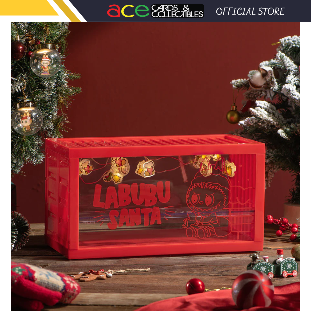 POP MART The Monsters Let's Christmas Series Starlight Assembled Luminous Display-Pop Mart-Ace Cards & Collectibles