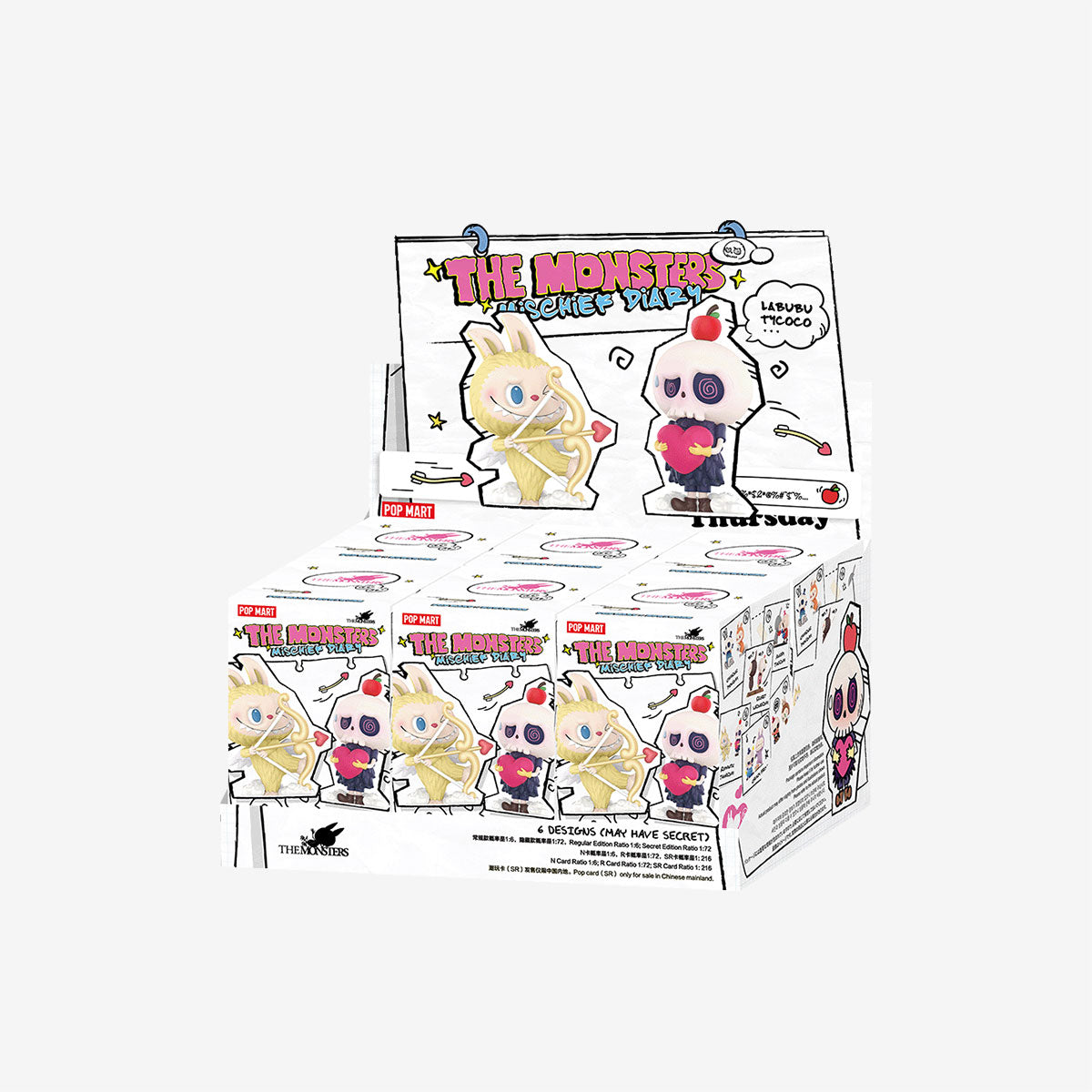 POP MART The Monsters Mischief Diary Series-Single Box (Random)-Pop Mart-Ace Cards & Collectibles