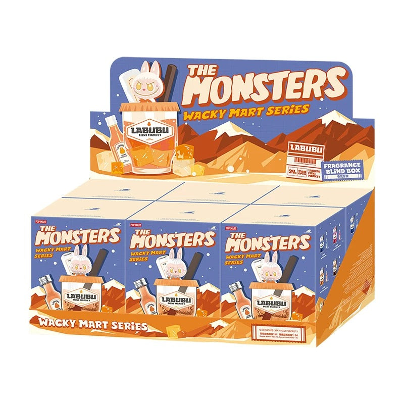 POP MART The Monsters Wacky Mart Series Fragrance Blind Box-Single Box (Random)-Pop Mart-Ace Cards & Collectibles