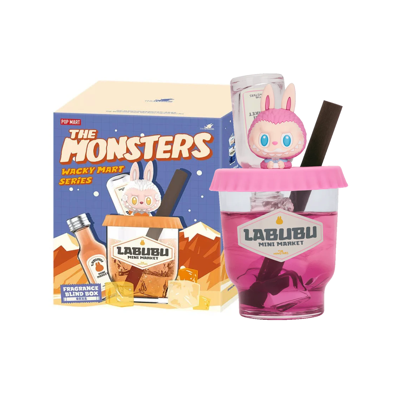 POP MART The Monsters Wacky Mart Series Fragrance Blind Box-Single Box (Random)-Pop Mart-Ace Cards & Collectibles