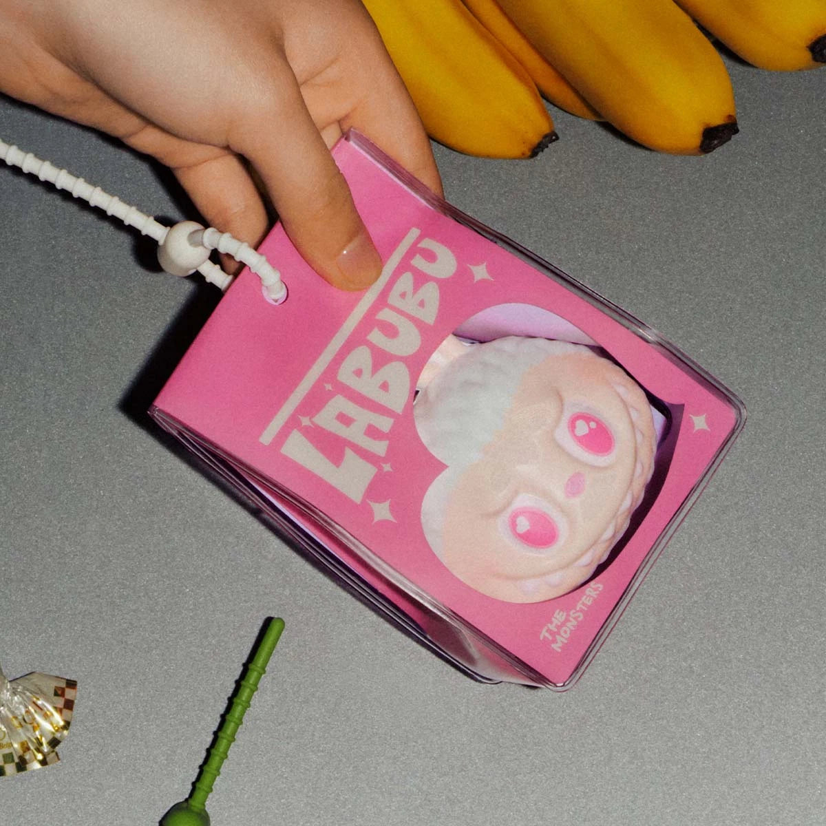 POP MART The Monsters Wacky Mart Series Squishy Charm Blind Box-Single Box (Random)-Pop Mart-Ace Cards & Collectibles