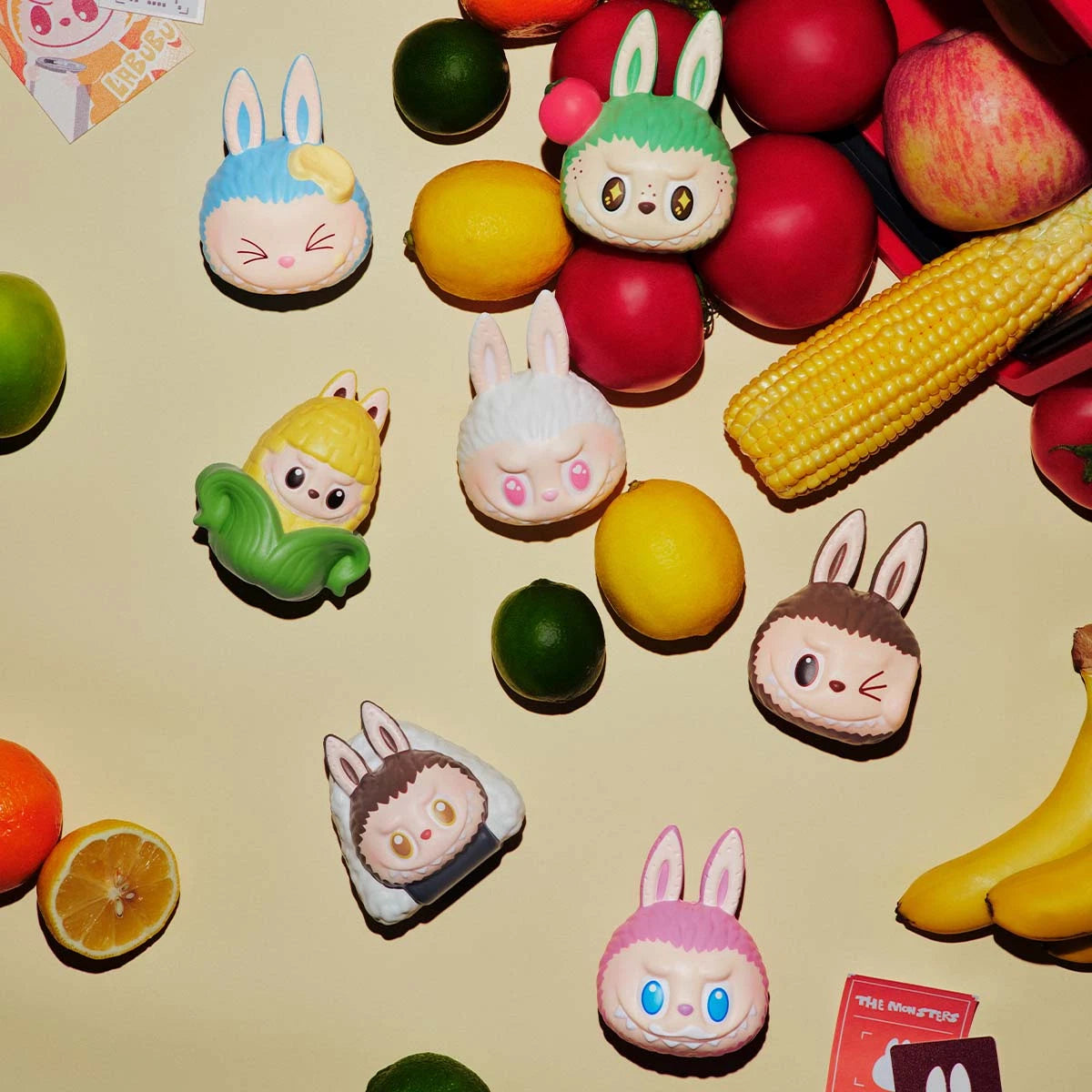 POP MART The Monsters Wacky Mart Series Squishy Charm Blind Box-Single Box (Random)-Pop Mart-Ace Cards & Collectibles