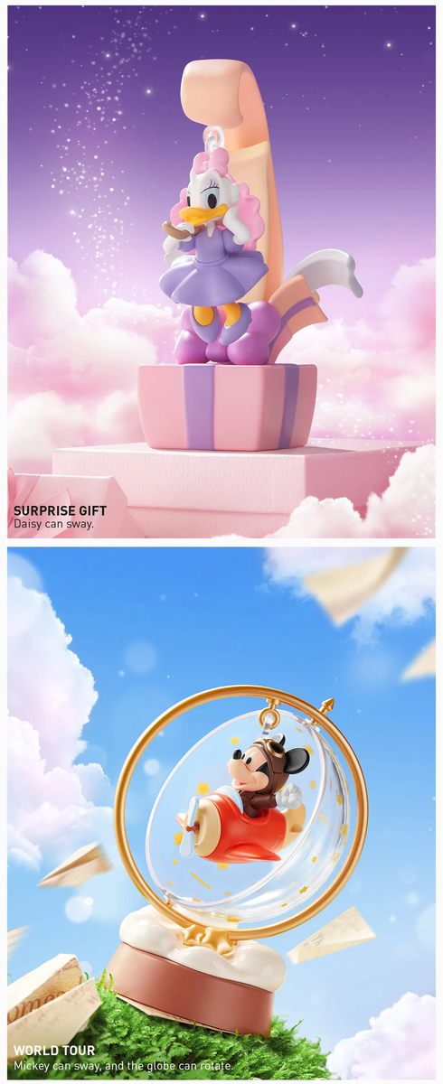 POP MART The Wonderful Dreams of Mickey and His Friends Series Scene Sets-Single Box (Random)-Pop Mart-Ace Cards & Collectibles