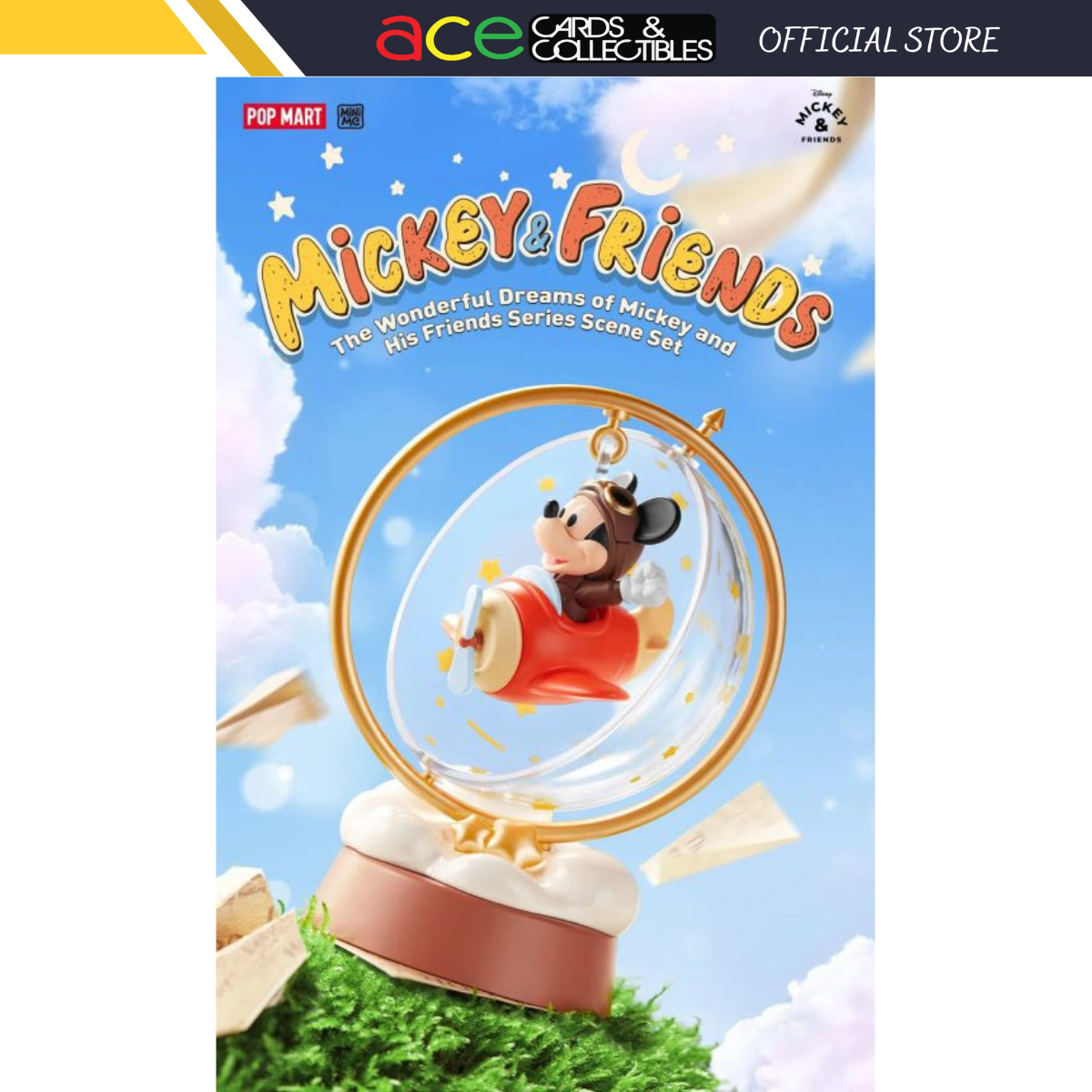 POP MART The Wonderful Dreams of Mickey and His Friends Series Scene Sets-Single Box (Random)-Pop Mart-Ace Cards & Collectibles