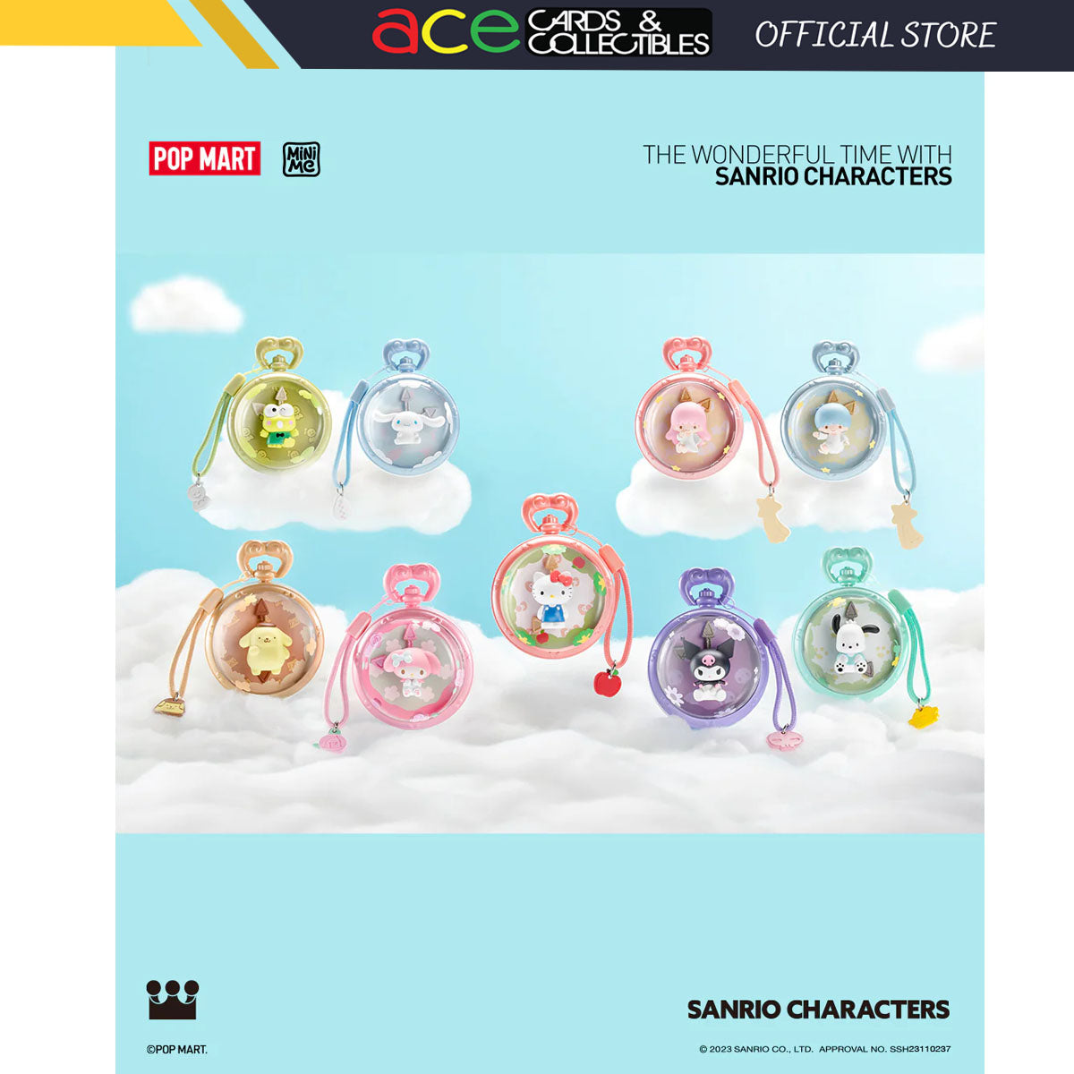 pop mart pokemon cards POP MART The Wonderful Time With Sanrio Characters Series Scene Sets