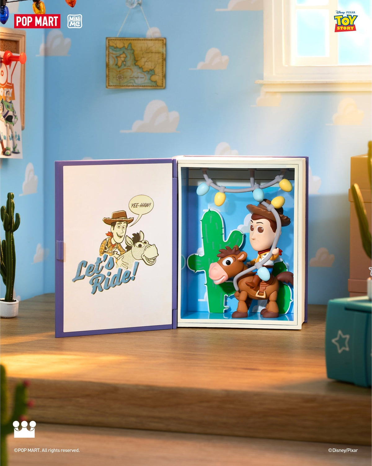 POP MART Toy Story: Andy&#39;s Room Series Scene Sets-Single Box (Random)-Pop Mart-Ace Cards &amp; Collectibles