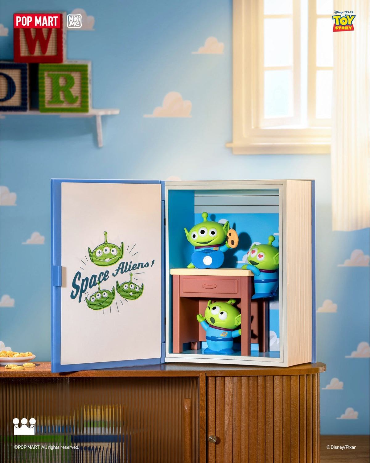 POP MART Toy Story: Andy&#39;s Room Series Scene Sets-Single Box (Random)-Pop Mart-Ace Cards &amp; Collectibles