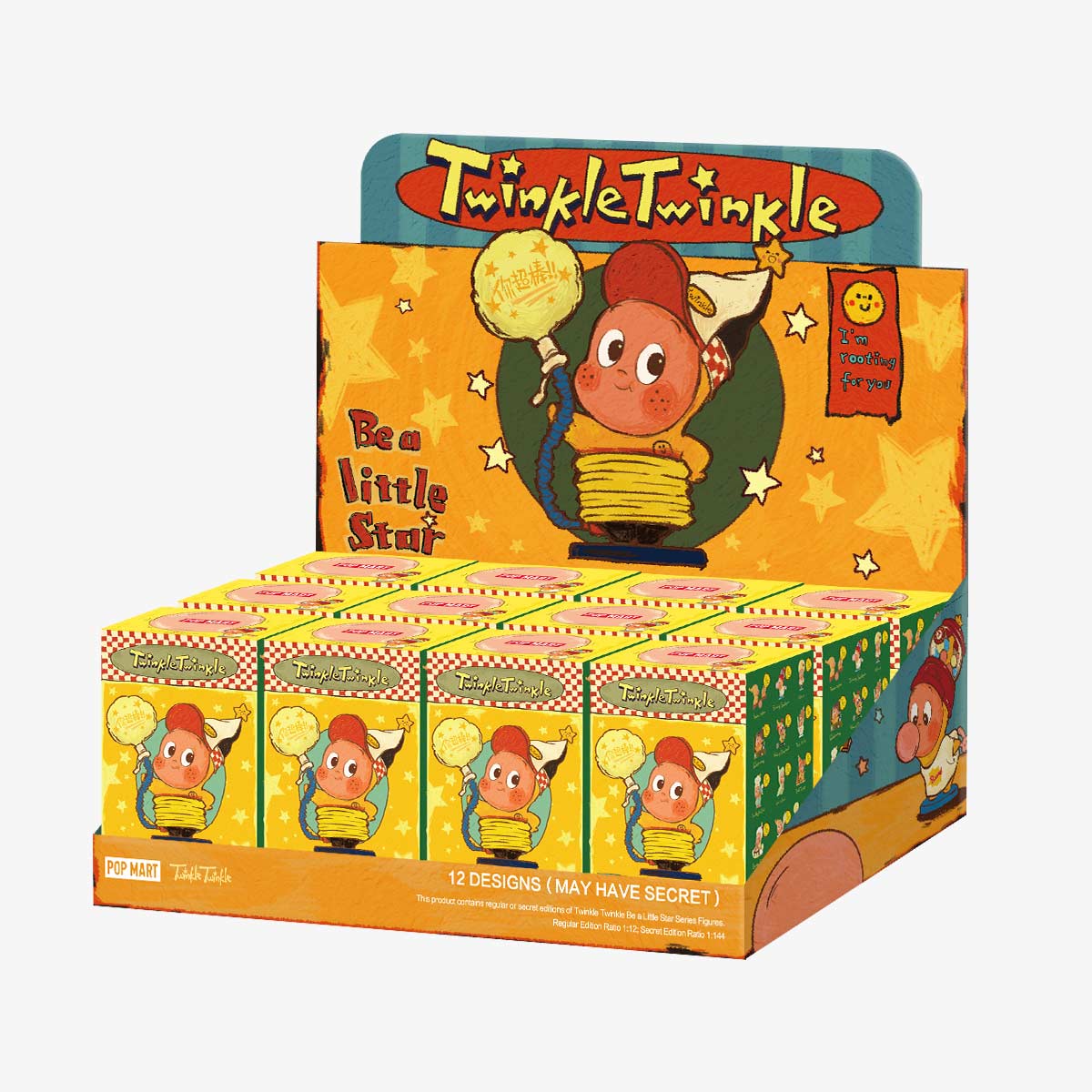 POP MART Twinkle Twinkle Be a Little Star Series-Whole Box (12pcs)-Pop Mart-Ace Cards & Collectibles