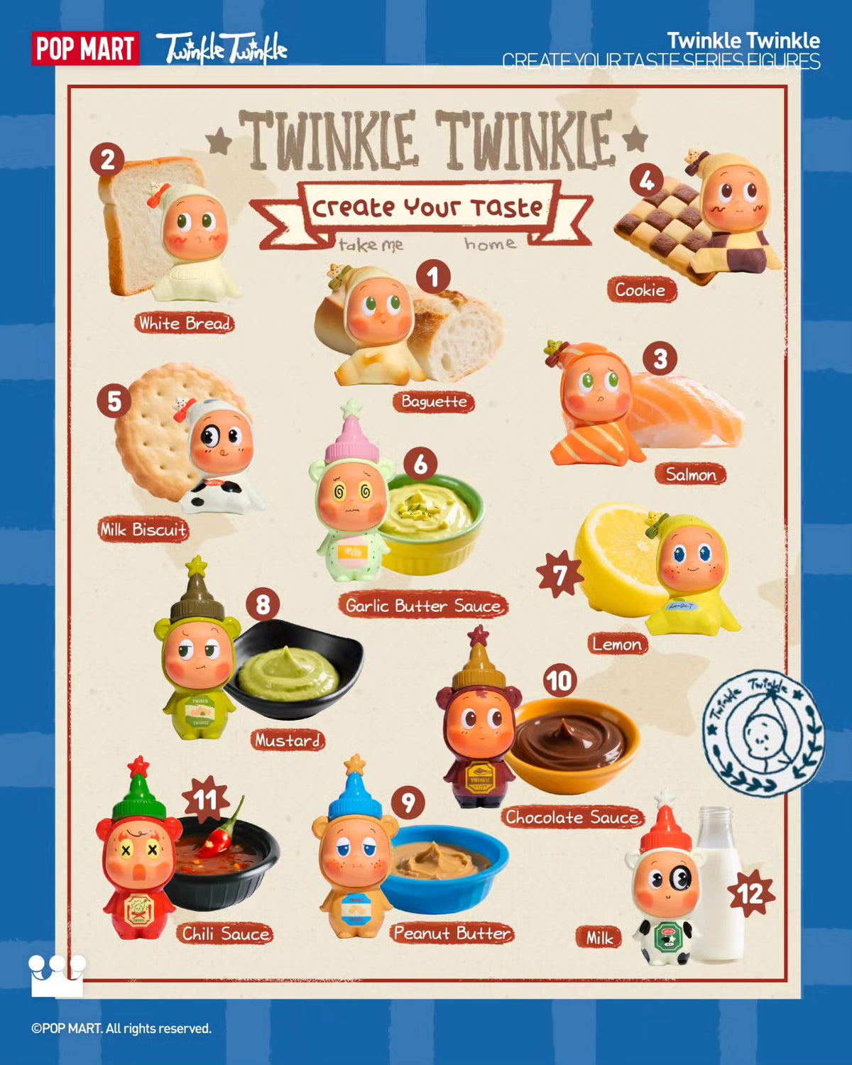POP MART Twinkle Twinkle Create Your Taste Series Figures (Type A)-Single Box (Random)-Pop Mart-Ace Cards & Collectibles