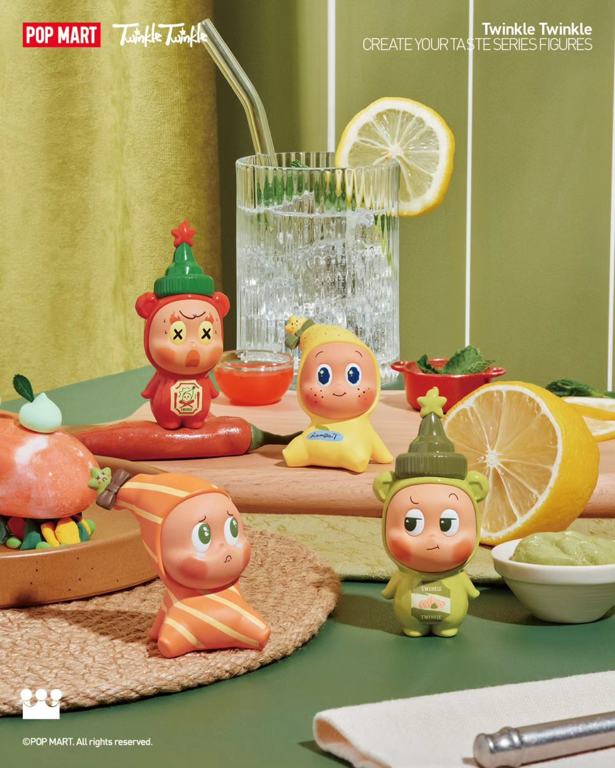 POP MART Twinkle Twinkle Create Your Taste Series Figures (Type A)-Single Box (Random)-Pop Mart-Ace Cards & Collectibles