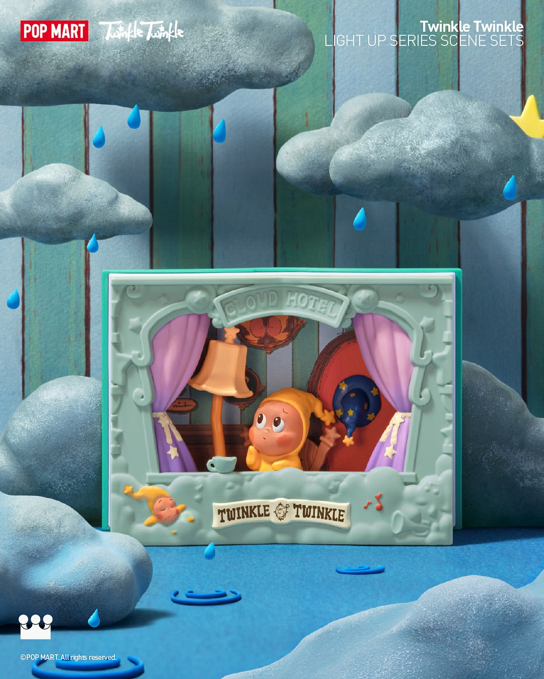 POP MART Twinkle Twinkle Light Up Series Scene Sets-Single Box (Random)-Pop Mart-Ace Cards & Collectibles