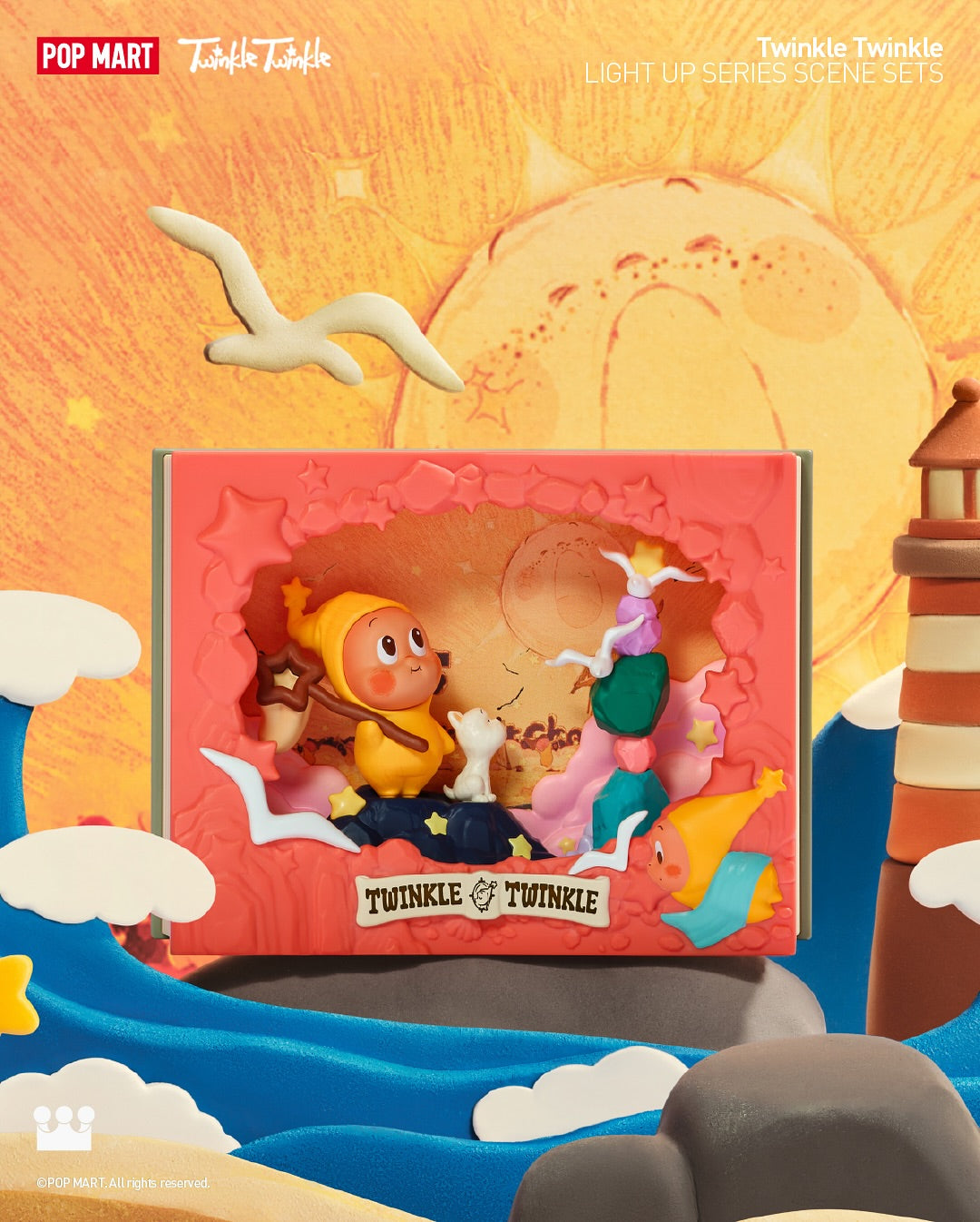 POP MART Twinkle Twinkle Light Up Series Scene Sets-Single Box (Random)-Pop Mart-Ace Cards & Collectibles