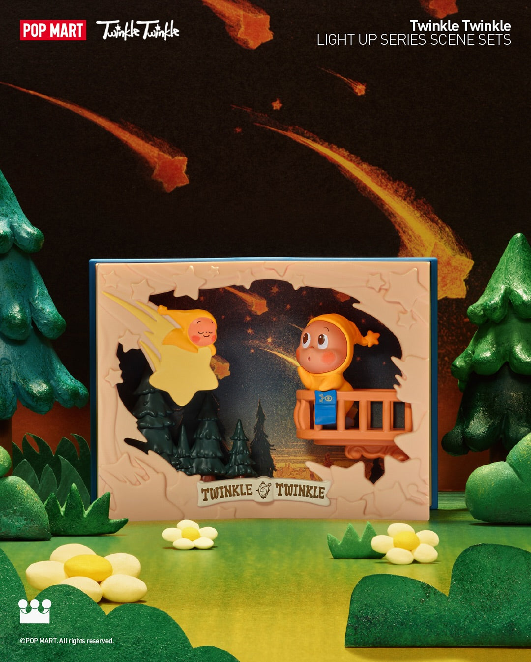 POP MART Twinkle Twinkle Light Up Series Scene Sets-Single Box (Random)-Pop Mart-Ace Cards & Collectibles