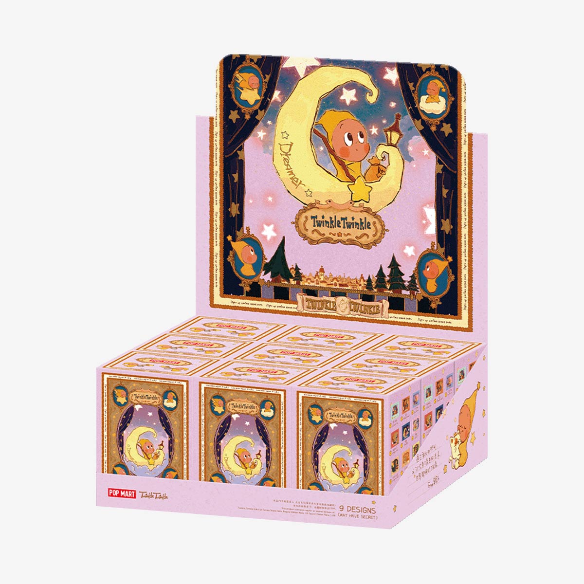 POP MART Twinkle Twinkle Light Up Series Scene Sets-Whole Box (9pcs)-Pop Mart-Ace Cards & Collectibles