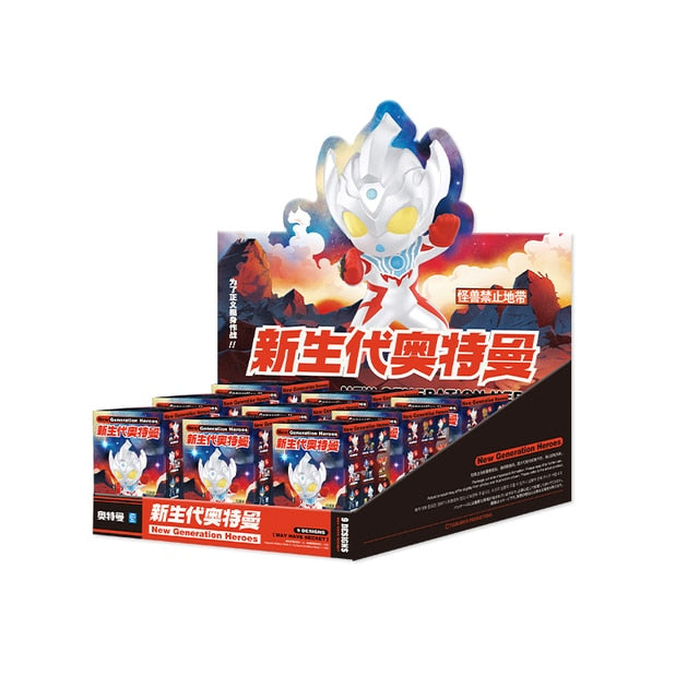 POP MART Ultraman New Generation Heroes Series-Display Box (9pcs)-Pop Mart-Ace Cards &amp; Collectibles