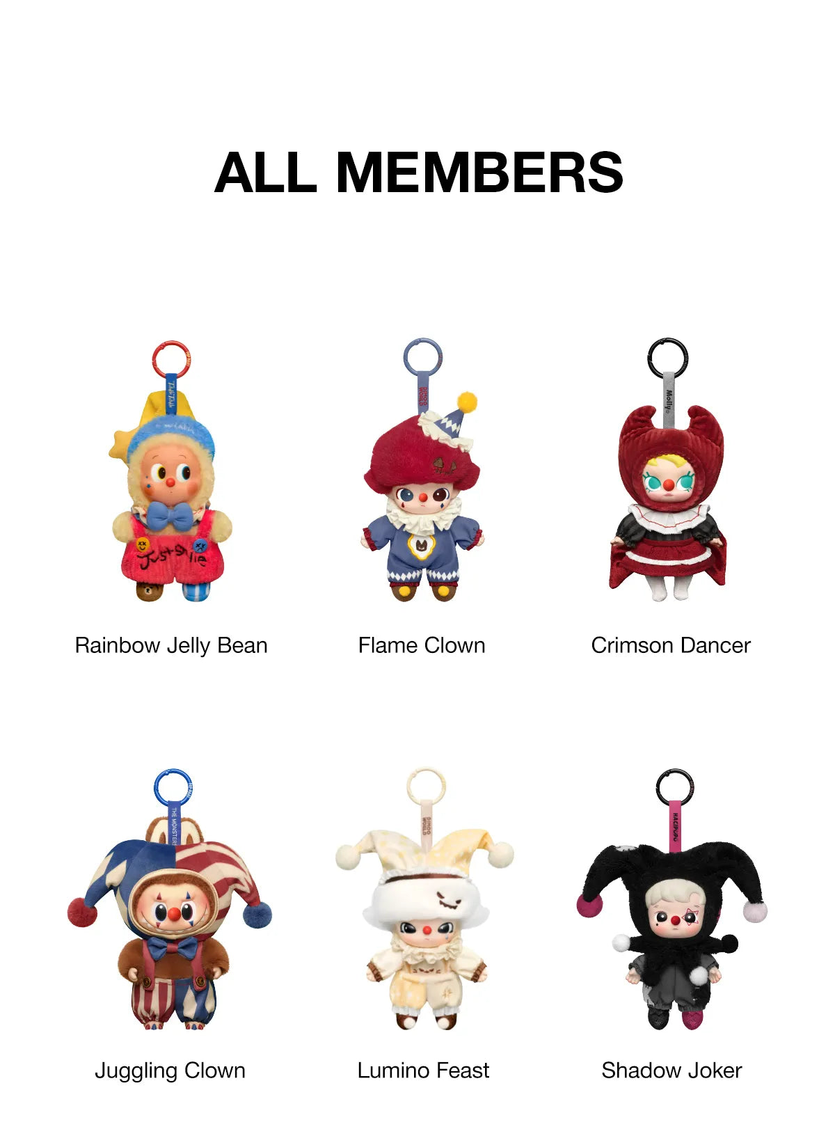 POP MART WHY SO SERIOUS Series-Vinyl Plush Pendant Blind Box-Single Box (Random)-Pop Mart-Ace Cards & Collectibles